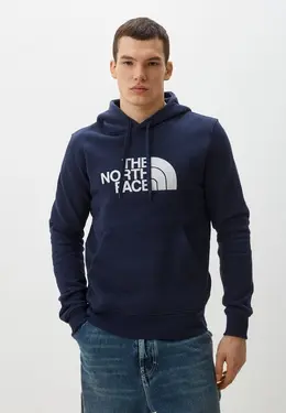 The North Face: Синяя толстовка 