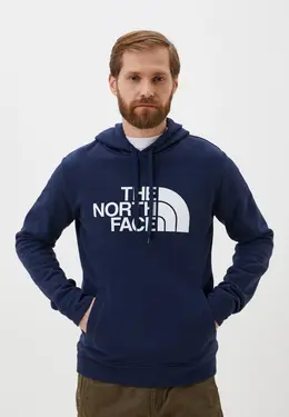 The North Face: Синяя толстовка 