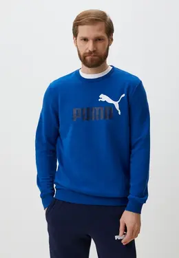 PUMA: Синий свитшот 