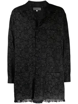 Yohji Yamamoto: Жаккардовое пальто 