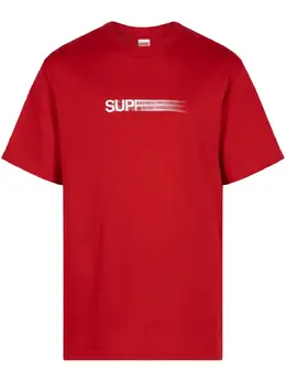Supreme: Хлопковая футболка  Motion Logo