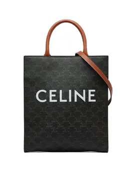 Céline Pre-Owned: Коричневая сумка-шоппер