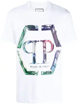 Philipp Plein: Футболка с принтом 