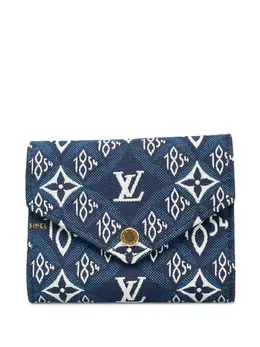 Louis Vuitton Pre-Owned: Синий кошелёк