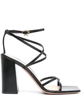 Gianvito Rossi: Чёрные сандалии 