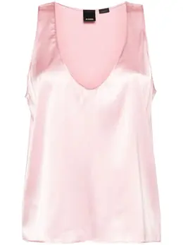 PINKO: Атласный топ 