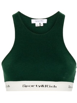 Sporty & Rich: Зелёный топ 
