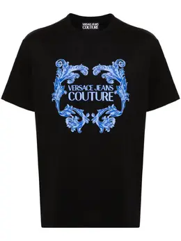 Versace Jeans Couture: Футболка с принтом 