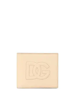 Dolce & Gabbana: Бежевый кошелёк 