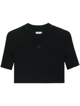 Courrèges: Трикотажная футболка 