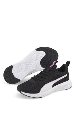 PUMA: Чёрные кроссовки 