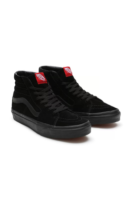 Vans: Чёрные кроссовки  Sk8-Hi