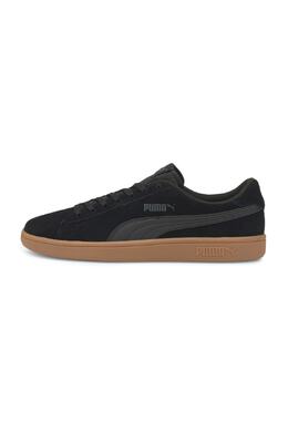 PUMA: Чёрные кроссовки  Smash V2