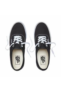 Vans: Чёрные кроссовки  Authentic