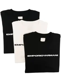 Emporio Armani: Футболка с принтом 