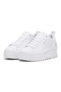 PUMA: Белые кроссовки 