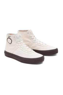 Vans: Белые кроссовки 