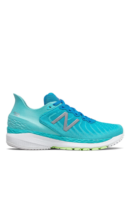 New Balance: Голубые кроссовки 