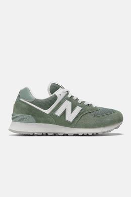 New Balance: Золотые кроссовки 