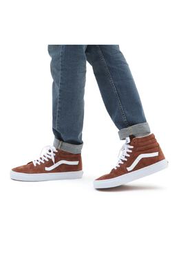 Vans: Коричневые кроссовки 