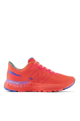 New Balance: Красные кроссовки 