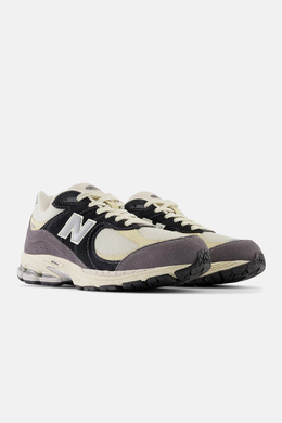 New Balance: Серые кроссовки 