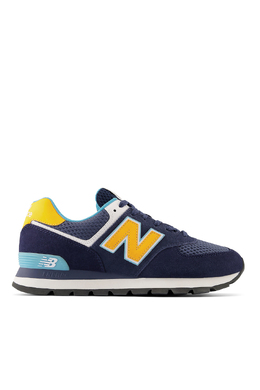 New Balance: Тёмные кроссовки 