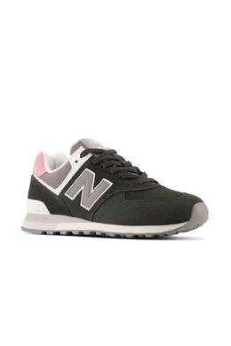 New Balance: Чёрные кроссовки 