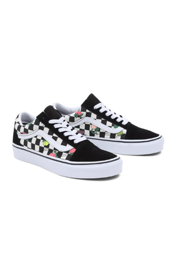 Vans: Чёрные кроссовки 