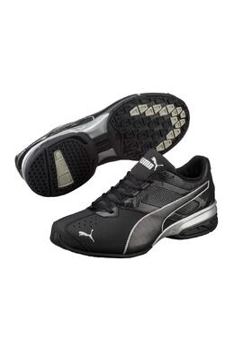 PUMA: Чёрные кроссовки 
