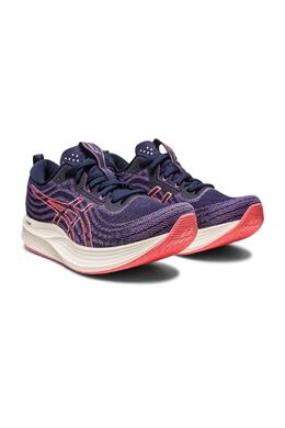 Asics: Синие кроссовки 