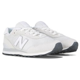 New Balance: Белые кроссовки  515