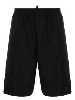 Dsquared2: Чёрные шорты  Boxer