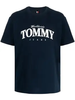 Tommy Jeans: Футболка с принтом