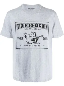 True Religion: Футболка с принтом 