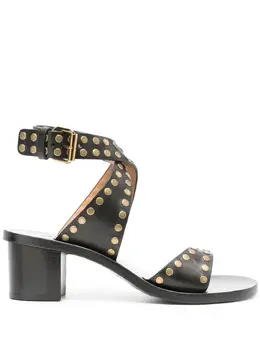 ISABEL MARANT: Чёрные сандалии 