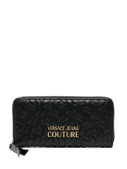 Versace Jeans Couture: Чёрный кошелёк