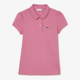 Lacoste: Розовое поло