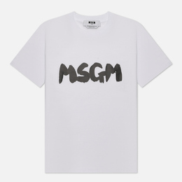 MSGM: Футболка с принтом 