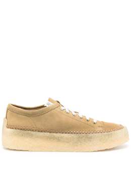 Clarks Originals: Бежевые кроссовки 