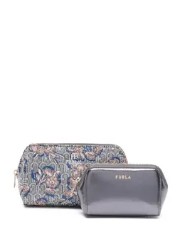 Furla: Фиолетовая сумка 