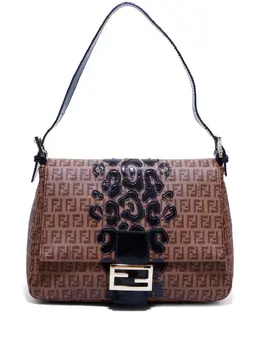 Fendi Pre-Owned: Коричневая сумка 