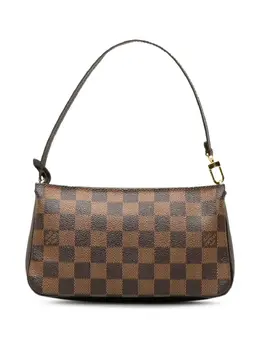 Louis Vuitton Pre-Owned: Коричневый клатч