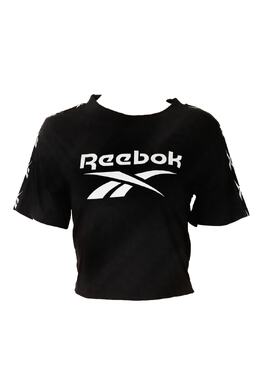 Reebok: Чёрная футболка 