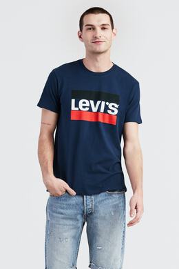 Levi's: Тёмная футболка 