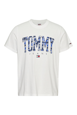 Tommy Hilfiger: Белая футболка 