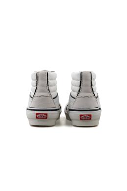 Vans: Белые кроссовки  Sk8-Hi