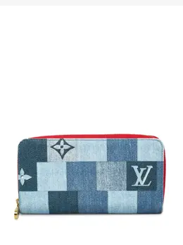 Louis Vuitton Pre-Owned: Голубой кошелёк