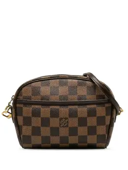 Louis Vuitton Pre-Owned: Коричневая сумка через плечо