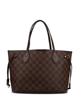 Louis Vuitton Pre-Owned: Коричневая сумка-шоппер